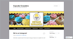 Desktop Screenshot of cupcakecrusaders.com